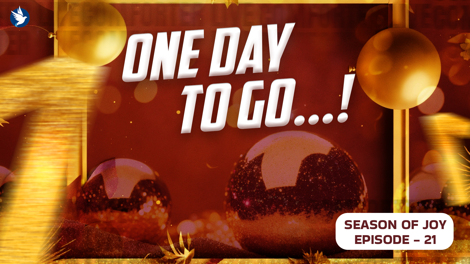 ONE DAY TO GO…!